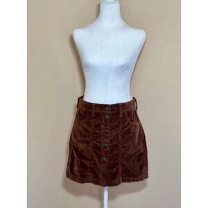 American Eagle skirt, mini skirt, corduroy skirt,